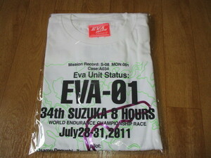 EVA・エヴァレーシング・スーパーGT 激レア 鈴鹿八耐　Tシャツ 未使用 デッドストック サイズL　ジャケット