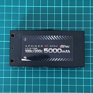 ハイテック　ＨiTEC リボバッテリー　XPOWER Ｒ-SPEC ５０００mAh 100c／200c