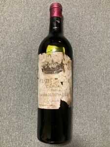 未開栓　シャトー・オーゾンヌ1929 CH.AUSONE 古酒　ボルドーワイン　フランスワイン 赤ワイン 750ml 昭和4年　オールドヴィンテージ