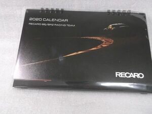 ■送料無料■　2020　令和2年　卓上カレンダー　レカロ　RECARO　86　BRZ　レーシングチーム　