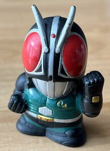 ◇仮面ライダー 仮面ライダーBLACK RX 指人形 ソフビ フィギュア 中古 SD 仮面ライダーキッズ バンダイ