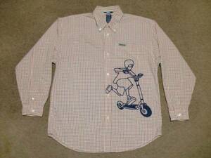 ■GAP （ギャップ)男の子用・長袖BDシャツ・XXL/TTG(14-16）■