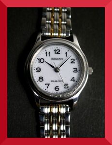 美品 シチズン CITIZEN レグノ REGUNO SOLAR-TECH 3針 E031-T017207 女性用 レディース 腕時計 W885 稼働品