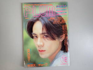 K1Bφ　PLUM　プラム　VOL.12　1986年　昭和61年　氷室京介　BOOWY　有頂天　チューブ