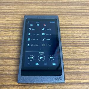 管S240429 12 ★☆ SONY ソニー WALKMAN ウォークマン NW-A35 チャコールブラック 音楽オーディオ機器 動作確認済み ☆★