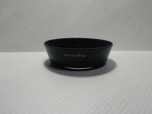 MINOLTA MC 35mm F1.8 レンズフード