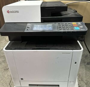 総使用枚数 5枚 KYOCERA 京セラ カラーA4複合機　ECOSYS M5526cdw 大阪発 20240131-o19 両面印刷/ADF/給紙カセット/手差しトレイOK