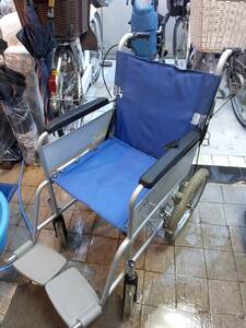 カワムラサイクル アルミ介助用車椅子 KA302S　10079867-45415