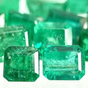 大量!!●天然エメラルドおまとめ50ct●a ルース 裸石 宝石 ジュエリー jewelry emerald beryl ベリル 緑玉 DI0 ③