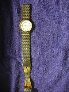 紳士用腕時計　ブランド：Parture　QUARTZ　日本製　正常品（ただしバンドの繋ぎピン外れ;写真参照）