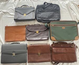 d434★大量ビジネスバッグ等まとめ売り★ GALLOTTI.LONGCHAMP.BALDASSARI他★ブランド各種★