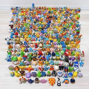 ポケモン ポケモンキッズ ５００個以上セット指人形 ソフビ 大量セット ポケットモンスター パルキア ディアルガ レックウザ