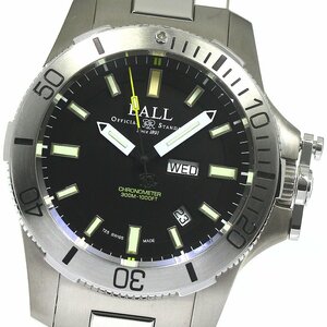 ボールウォッチ BALLWATCH DM2276A エンジニアハイドロカーボン デイデイト 自動巻き メンズ 美品 箱付き_777917