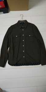 H&M x KENZO シャツジャケット 新品未使用 Mサイズ ハンガー付き バルマン マルジェラ ギャルソン シャツ ジャケット versace