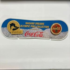 長野オリンピック　ピン　NAGANO OLYMPIC PINS COLLECTION 1998 2個セット　コカコーラ