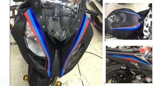 グラフィック デカール ステッカー / BMW S1000RR / BMW Motorsports フロント カウル タンク フェアリング グラフィックG.selection