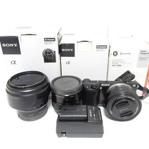 Sony NEX-5R デジタルカメラ レンズおまとめセット 使用感あり 通電確認済 80サイズ発送 K-2602844-191mrrz