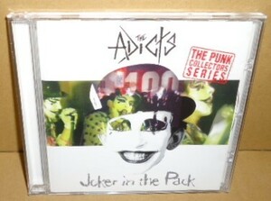 The Adicts Joker In The Pack ライブ LIVE 中古CD アディクツ イギリス ハードコアパンクロック UK HARDCORE PUNK ROCK Anagram Records
