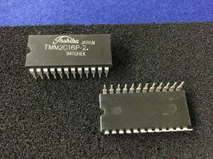 TMM2016P-2【即決即送】東芝 2K x 8-Bit スタティック RAM [392TrK/290304M] Toshiba 2K x 8-Bit SRAM 2個