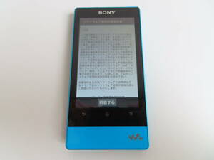 SONY WALKMAN Fシリーズ NW-F805 16GB ブルー Bluetooth対応