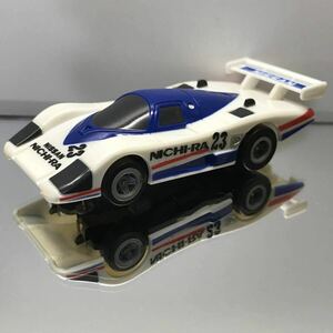 AFX超激レア中古HOスロットカーTOMYトミーTYCOマグナカーNISSANニッサン日産ニチラNICHI-RAマーチMARCH86GグループCカーGroup C IMSA-GTP