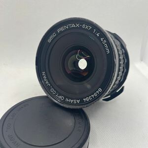 【1円スタート】SMC PENTAX 6x7 45mm f4 ペンタックス 中判カメラ レンズ