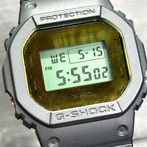 限定モデル 美品 CASIO カシオ G-SHOCK ジーショック メタリック・ミラーフェイス DW-5600BBMB-1 腕時計 クオーツ デジタル 多機能 メンズ