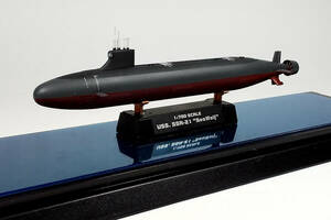 ●完成品・1/700・アメリカ海軍最新原子力攻撃潜水艦・シーウルフ級・SSN-21・「シーウルフ」