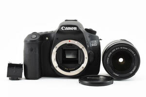 3592 【並品】 Canon EOS 60D EF-S 18-55mm F3.5-5.6 IS Camera キヤノン デジタル一眼レフカメラ AFズームレンズ 0501
