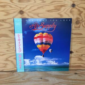Y7FF4-210514 レア［レコード LP エア・サプライ シーサイド・ラブ AIR SUPPLY THE ONE THAT YOU LOVE 25RS-127］DON