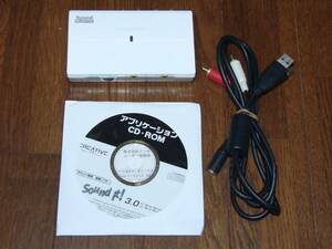 Creative LABS USBオーディオインターフェース　Sound Blaster Model SB0270 サウンドブラスター