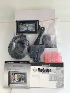 ワイズギア ysgear モーターサイクル専用ナビゲーション QQ1-YSK-001-163 zumo660（GARMIN製） ※店頭展示品