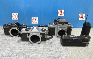 【YU447】PENTAX ペンタックス カメラその他計4点セット MX MEsuper S3 MOTER DRIVE A ジャンク品 一眼レフカメラ フィルム ＡＳＡＨＩ