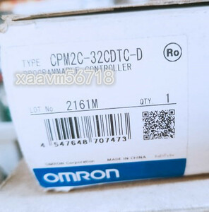 新品　OMRON/オムロン　CPM2C-32CDTC-D　プログラマブルコントローラ 【保証付き】【送料無料】