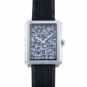 シャネル CHANEL ボーイフレンド ネオ ツイード 世界限定1000本 H6128 グレー文字盤 新品 腕時計 レディース