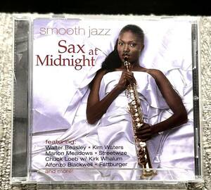 Smooth Jazz Sax at Midnight【スムース ジャズ サックス ミッドナイト】[動作未確認] CD SH5102 Walter Beasly /Marion Meadows and more!