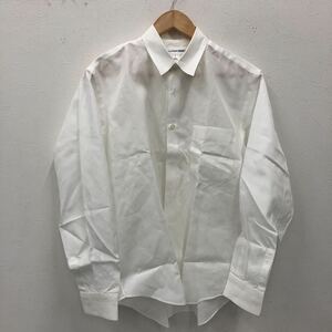 COMME des GARCONS SHIRTS コムデギャルソン シャツ 長袖シャツ Sサイズ コットン whtホワイト 白 S13196