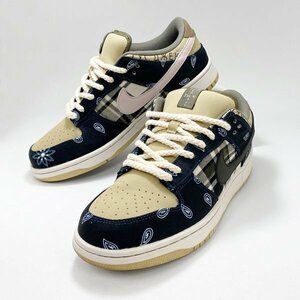 【中古】1円～ NIKE SB DUNK LOW PRM QS TRAVIS SCOTT CACTUS JACK CT5053-001 ナイキSB ダンクロー トラビススコット 27.5cm スニーカー