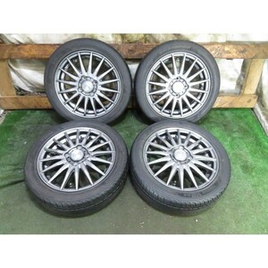 2012年製 8分山 HANKOOK VENTUS V8 RS 165/55R14/SEIN RACING 4.5J 4H 100 +45 Φ67/4本 F_166