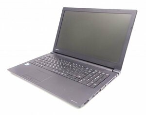 【ジャンク品/部品取り用 】ノートPC TOSHIBA dynabook B55/F Core i3-6006U メモリなし/SSDなし 液晶不良 @J051