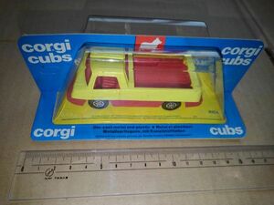 レトロミニカー コーギー corgi cubs R504 トラック イエロー 昭和レトロ