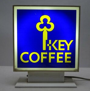 緑屋Re■ KEY COFFEE　キーコーヒー　電飾看板　卓上看板　　z/kc2/4-502/7-2#100