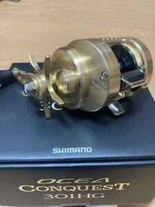 超美品 シマノ オシア コンクエスト 301 HG SHIMANO OCEA CONQUEST 中深海 ジギング タイラバ スロージギング