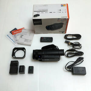 【1円スタート】【美品】SONY　Handycam HDR-CX900 （ブラック） 