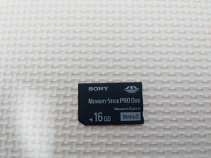 SONY MEMORY STICK PRO Duo　ソニー　メモリースティックプロデュオ　16GB