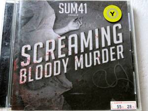 SUM41／SCREAMING　BLOODY　MURDER　