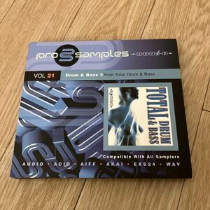 【サンプリングCD/CD＋CD-ROM2枚組】Pro Samples『PS21 DRUM & BASS 2』(Vol.21/ドラムンベース2 