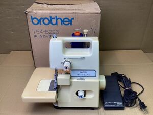 brother ブラザー ロックミシン TE4-223 Home LOCK ホームロック 動作品