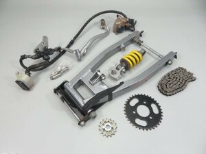 ゴリラ/モンキー Z50J 流用 スイングアーム モノサス NSRホイールが使用されていました 検 ノーマル AB27 シャリー ダックス カブ