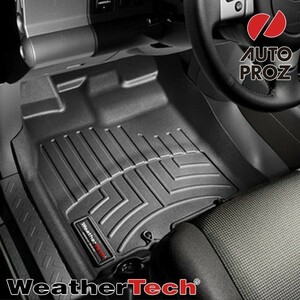 フロアマット フォード マスタング 2015年式以降現行 1列目 左ハンドル用 フロアライナー ブラック WeatherTech 正規品